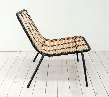 Vintage Bamboo Lounge Chair