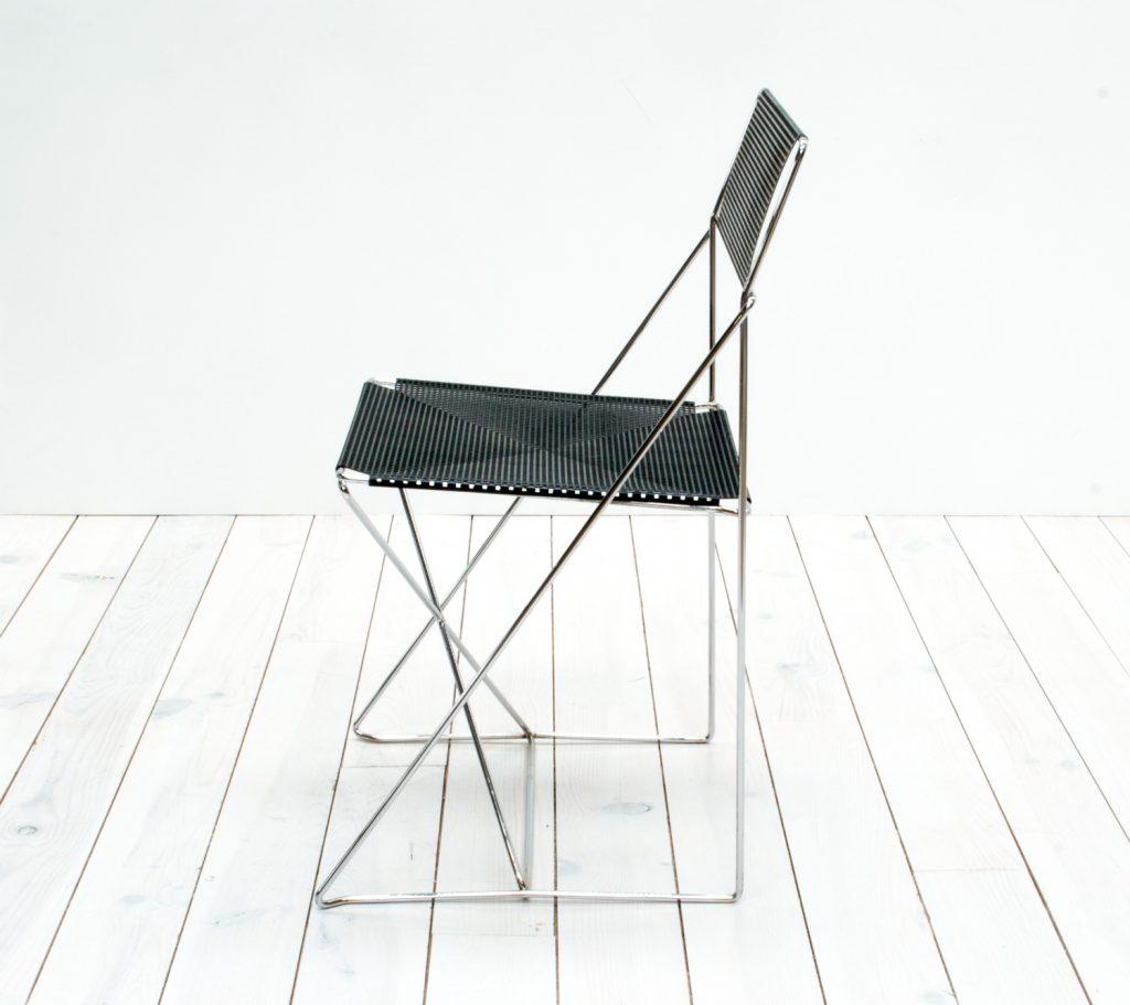 X Line Stacking Chairs by Niels Jørgen Haugesen for Hybodan