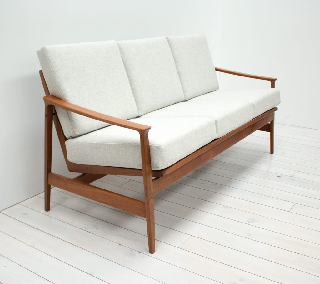 1960s Teak Sofa by Thonet