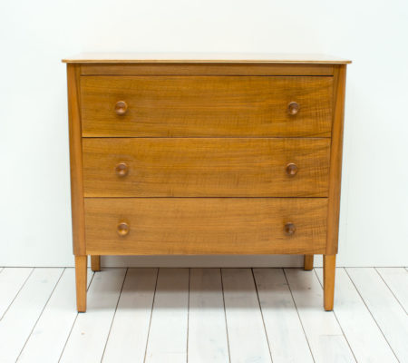 Gordon Russell Walnut and Beech Chest of Drawers