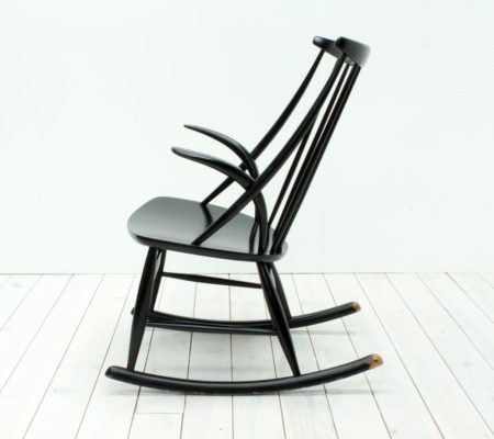 Danish Rocking Chair by Illum Wikkelsø for Niels Eilersen