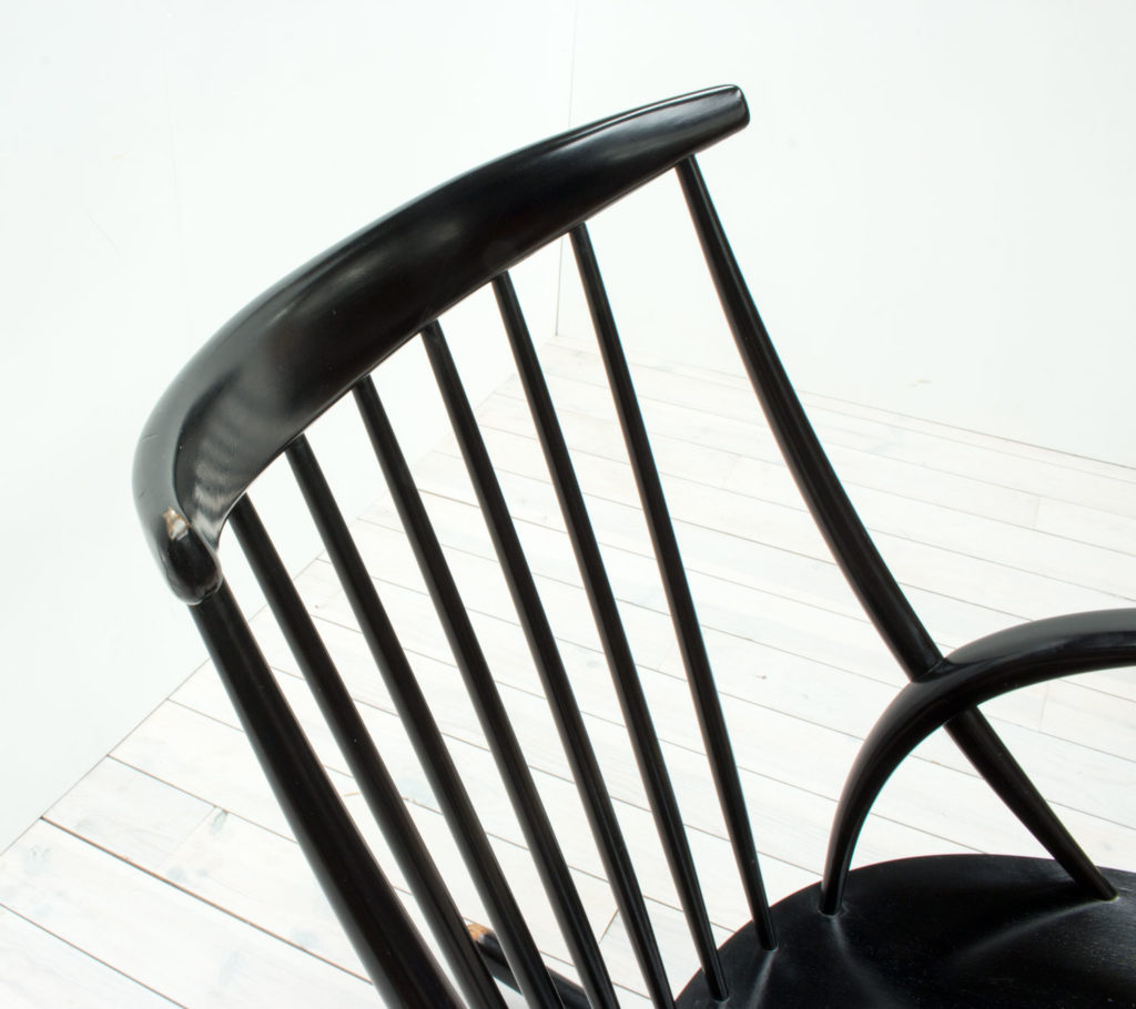 Danish Rocking Chair by Illum Wikkelsø for Niels Eilersen