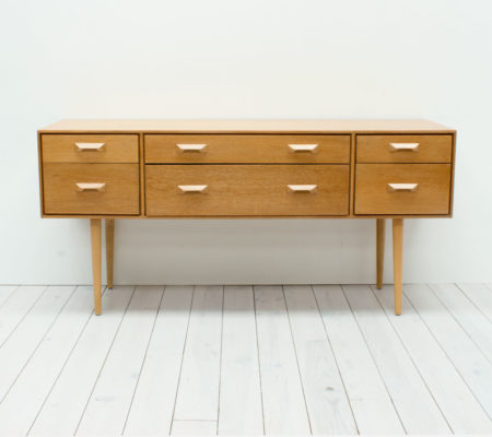 Concord Oak Dressing Table by John & Sylvia Reid for Stag