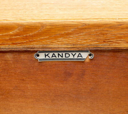 1950s Kandya Oak Chest of Drawers