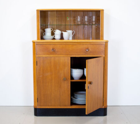 Art Deco Oak Cabinet by Bowman Brothers