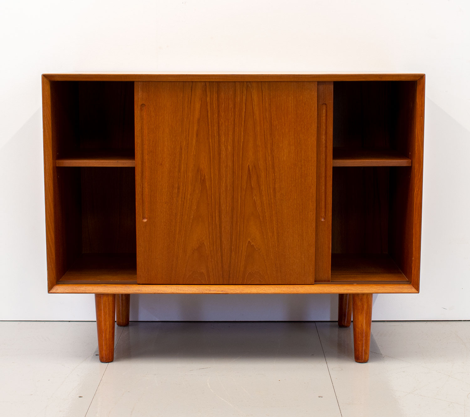 Danish Teak Small Sideboard by Svend Aage Rasmussen Arc Furniture