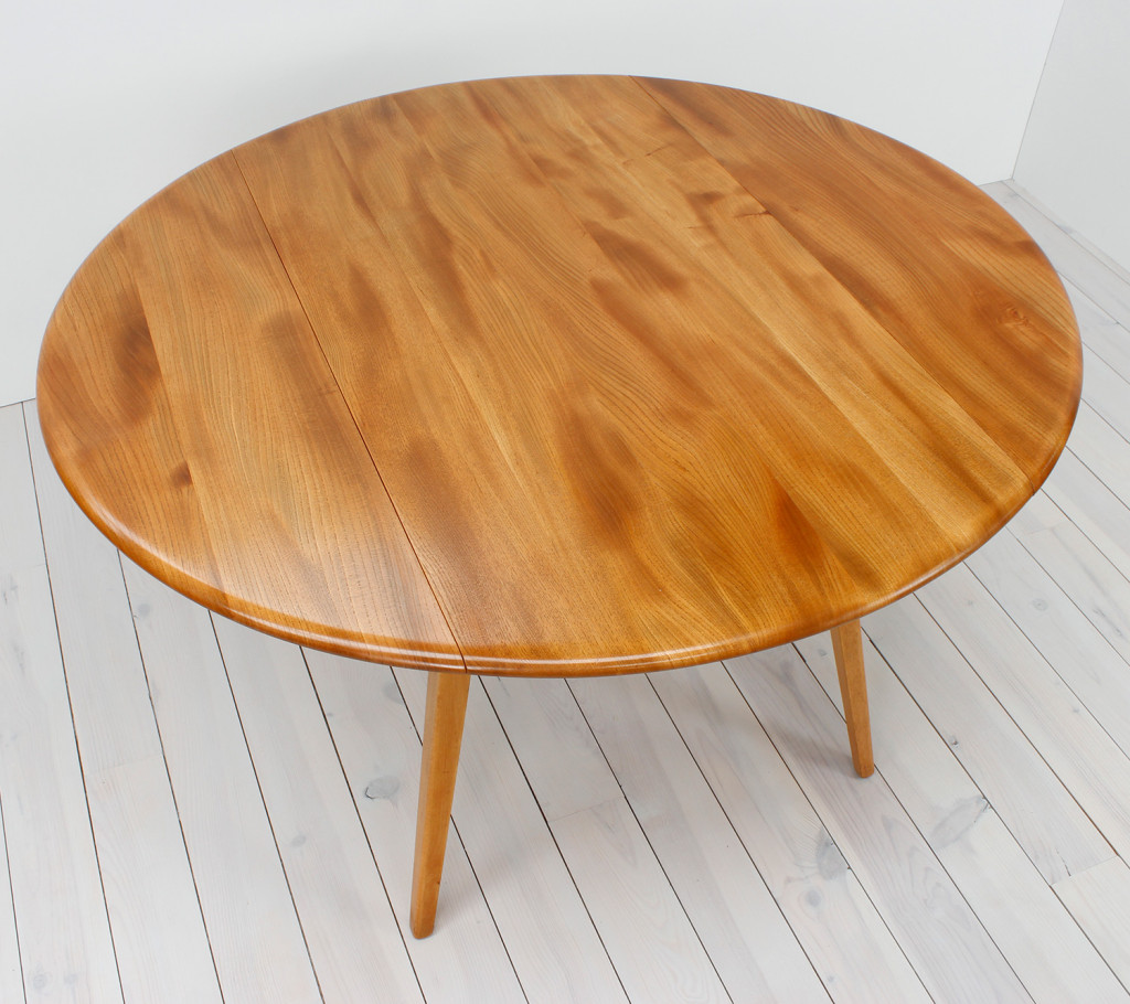 Ercol Oval Drop Leaf Dining Table