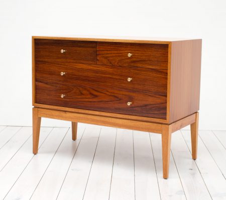 Uniflex Teak and Rosewood Chest of Drawers