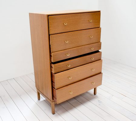 Oak Tallboy/Chest of Drawers by Stag