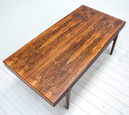 Danish Rosewood F102 Coffee Table by Johannes Andersen