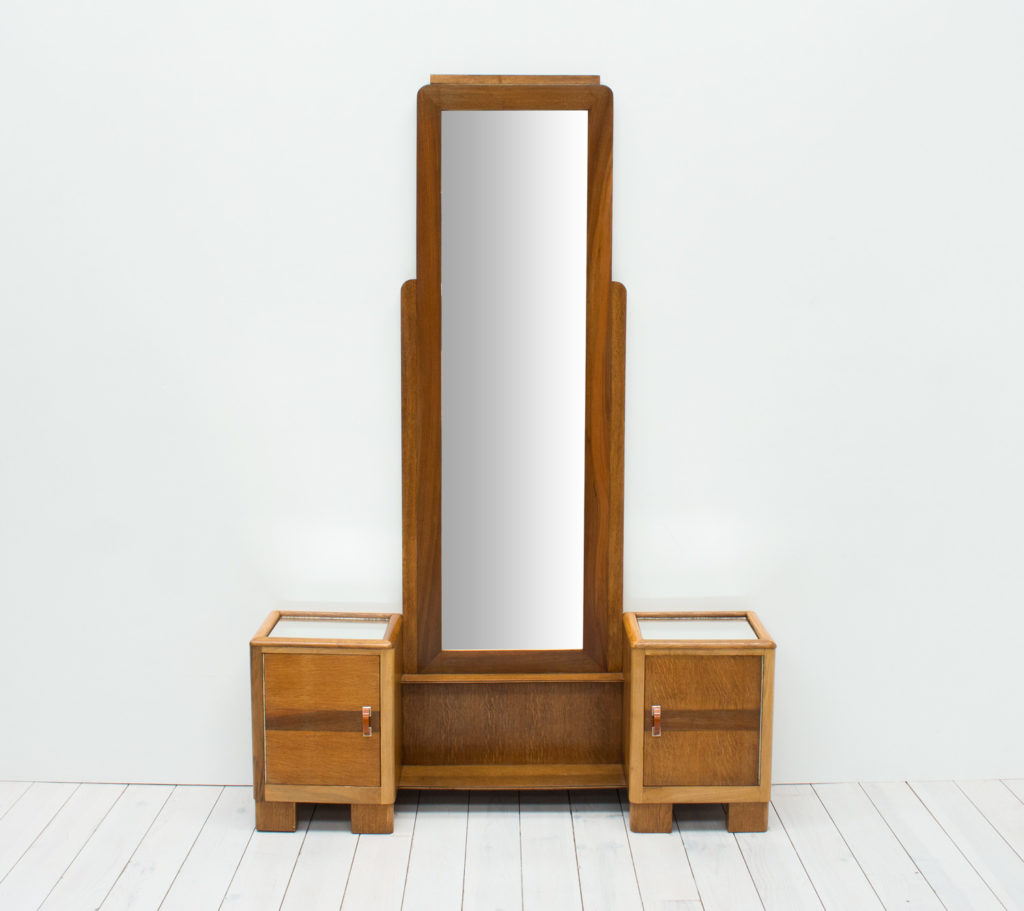 Art Deco Cheval/Hall Mirror