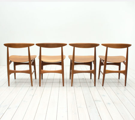 Danish Teak Dining Chairs by Mogens Kold