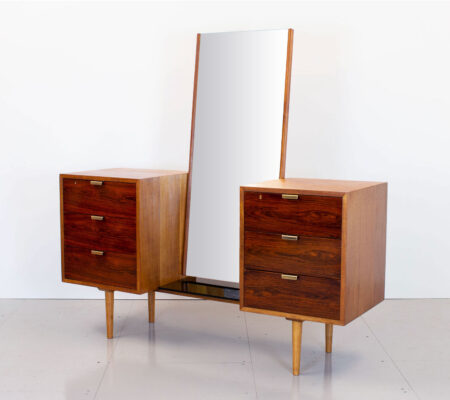 Robin Day Interplan Rosewood Dressing Table by Hille