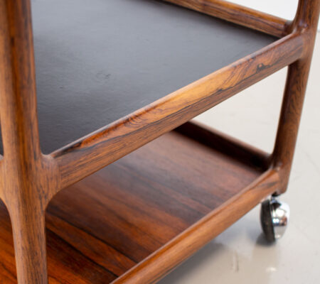 Danish Rosewood Trolley by Henning Korch for CFC Silkeborg