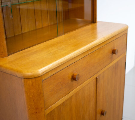 Art Deco Oak Cabinet by Bowman Brothers
