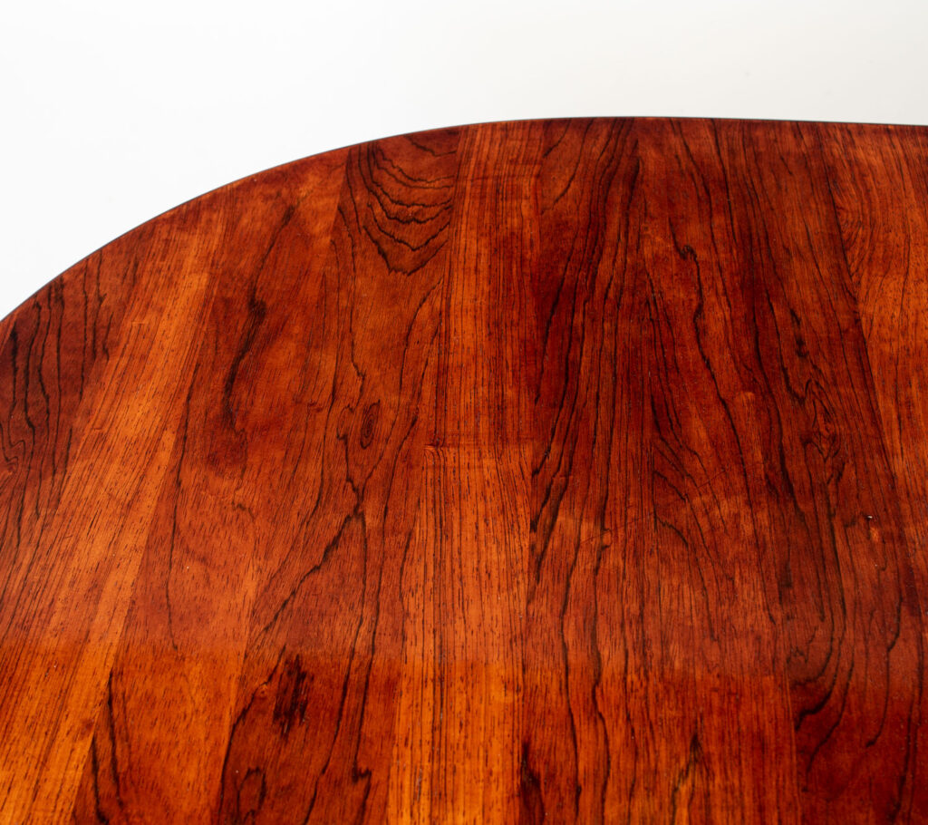 Swedish Rosewood Extending Dining Table by Nils Jonsson for Hugo Troeds