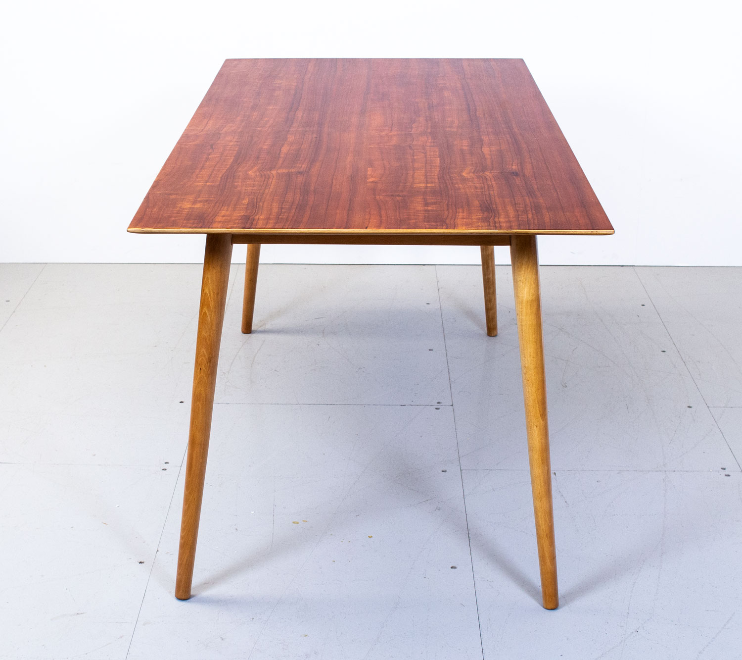 Robin Day Cherry Dining Table by Hille