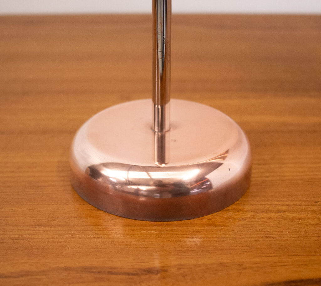 G A Scott Copper Desk Lamp by Maclamp
