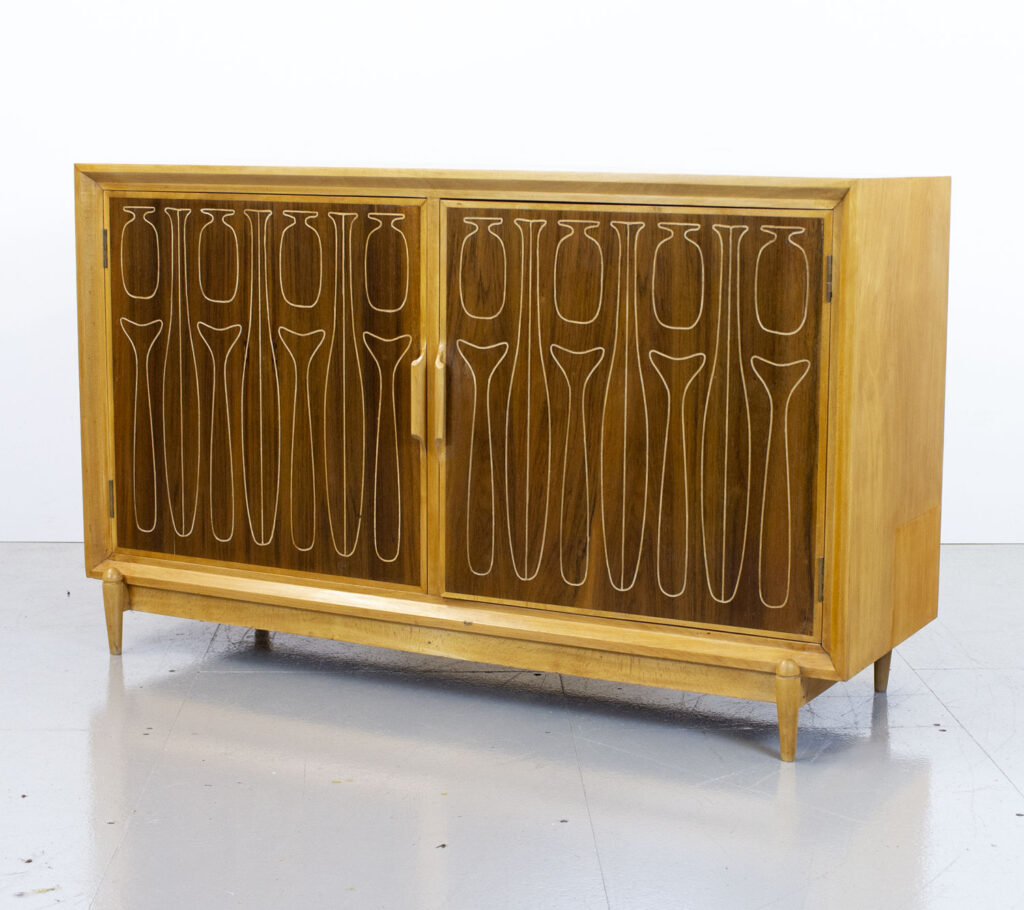 1950s Indian Laurel Sideboard by Kelvin McAvoy for Liberty’s