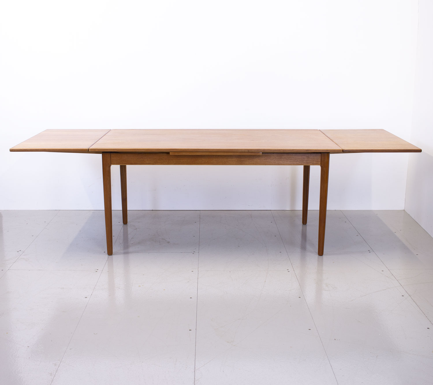 Danish Teak Extending Dining Table