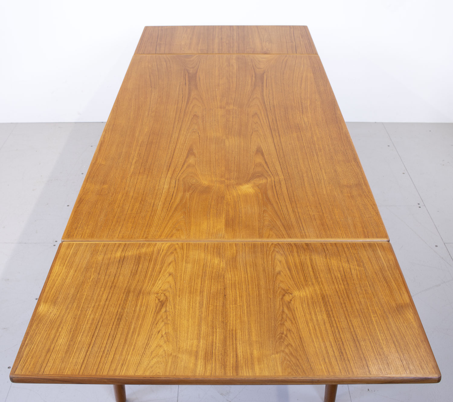 Danish Teak Extending Dining Table