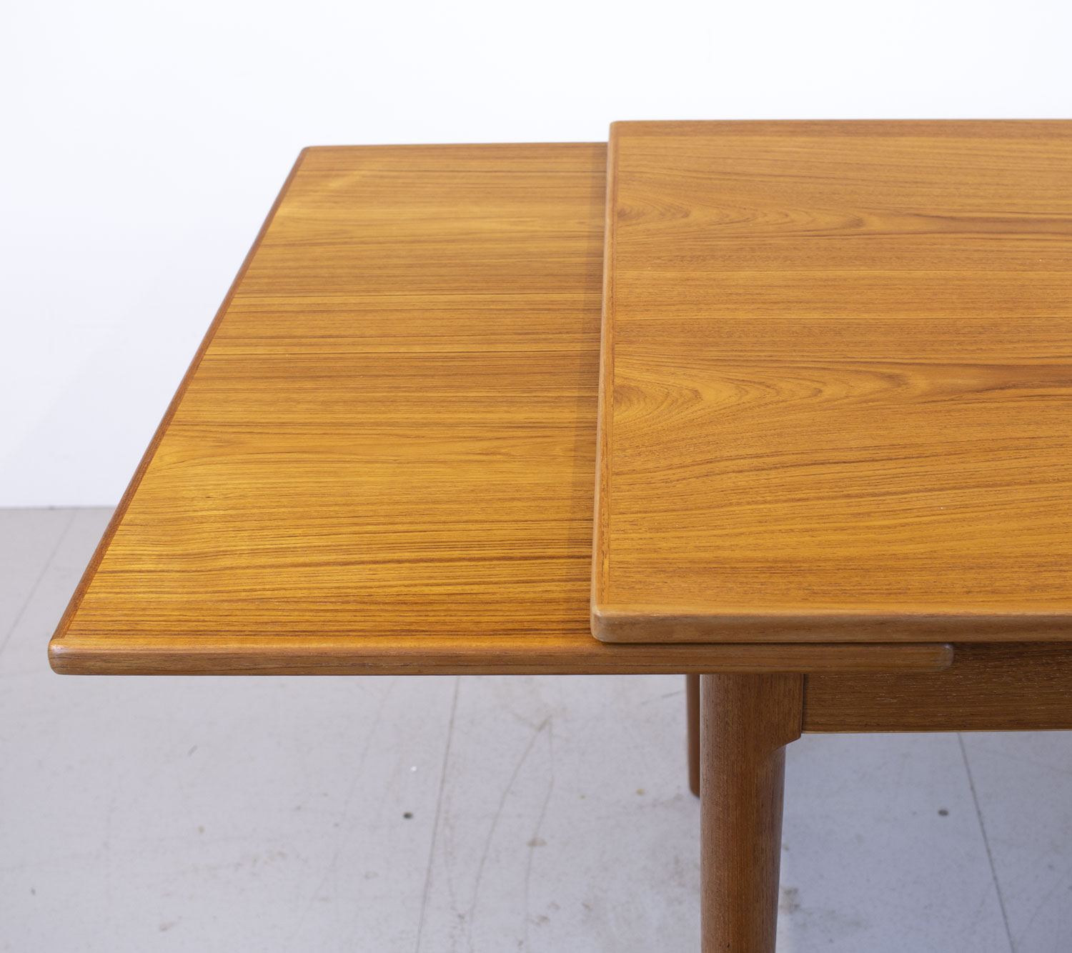Danish Teak Extending Dining Table