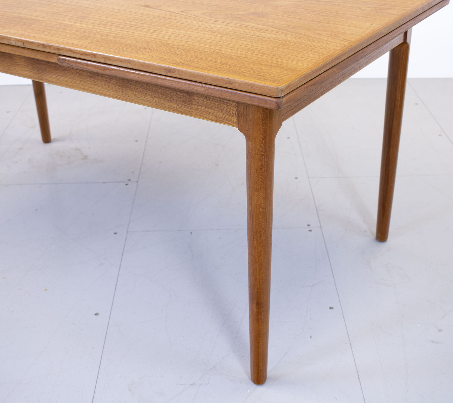 Danish Teak Extending Dining Table