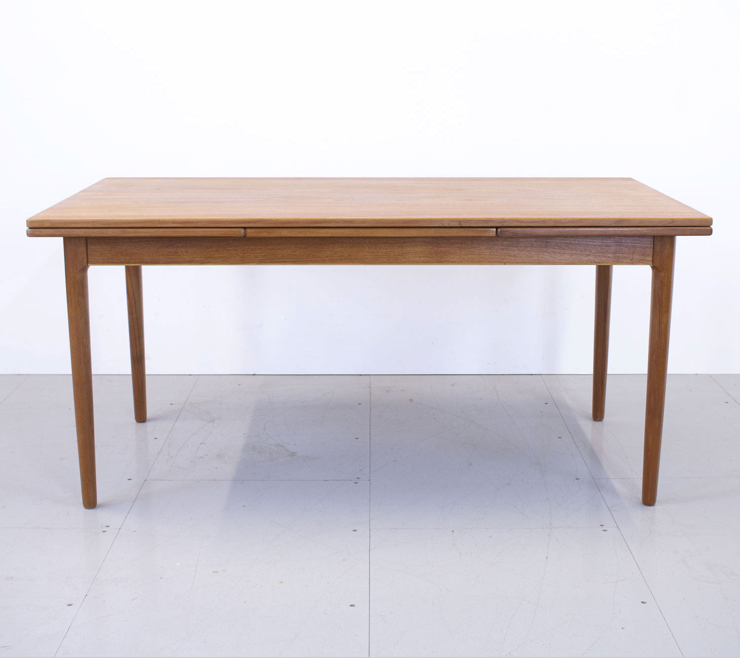 Danish Teak Extending Dining Table
