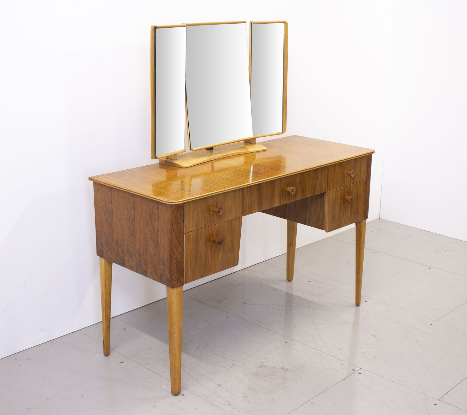 1950s Walnut Dressing Table by Gordon Russell