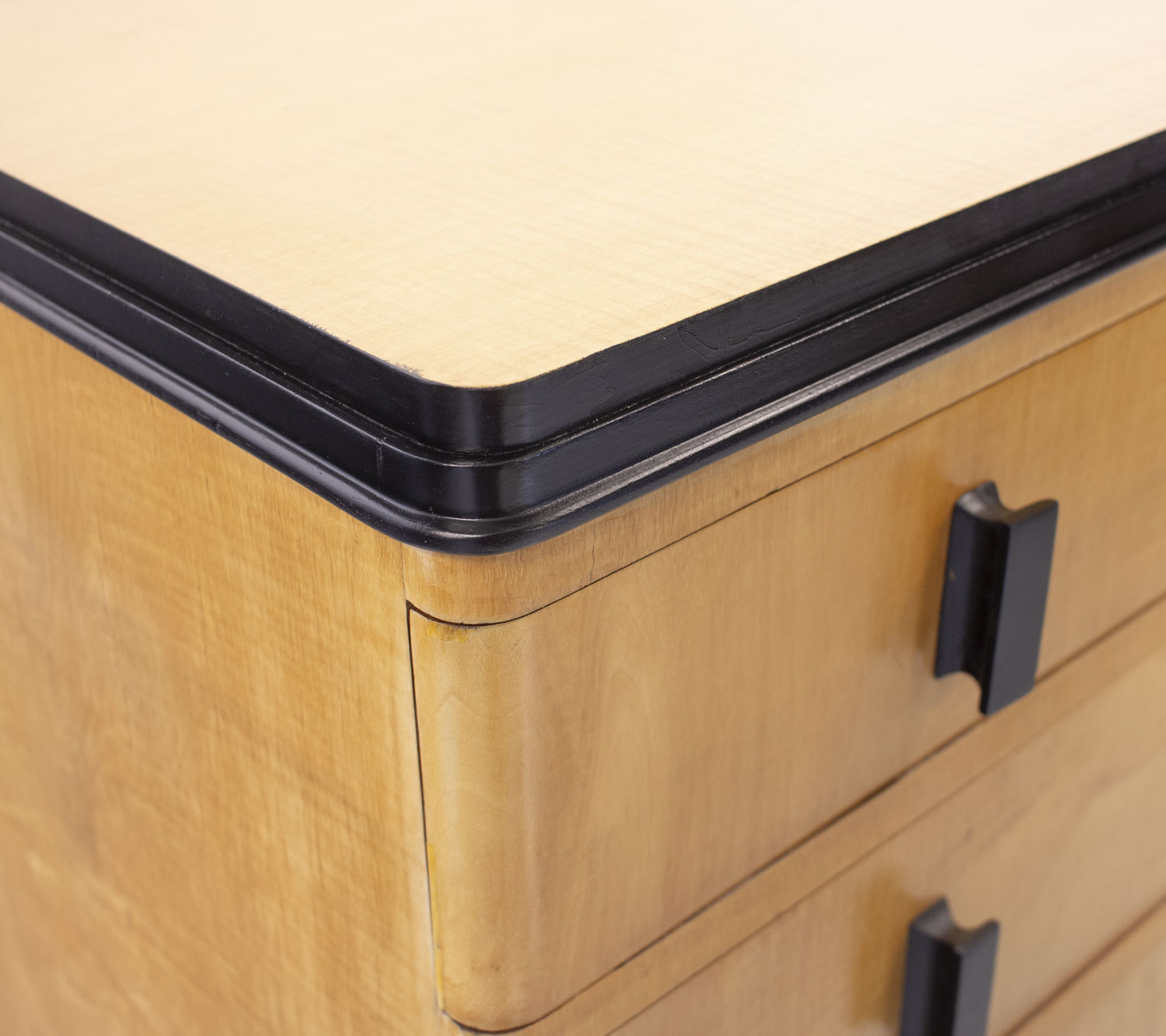 Art Deco Satinwood Tallboy