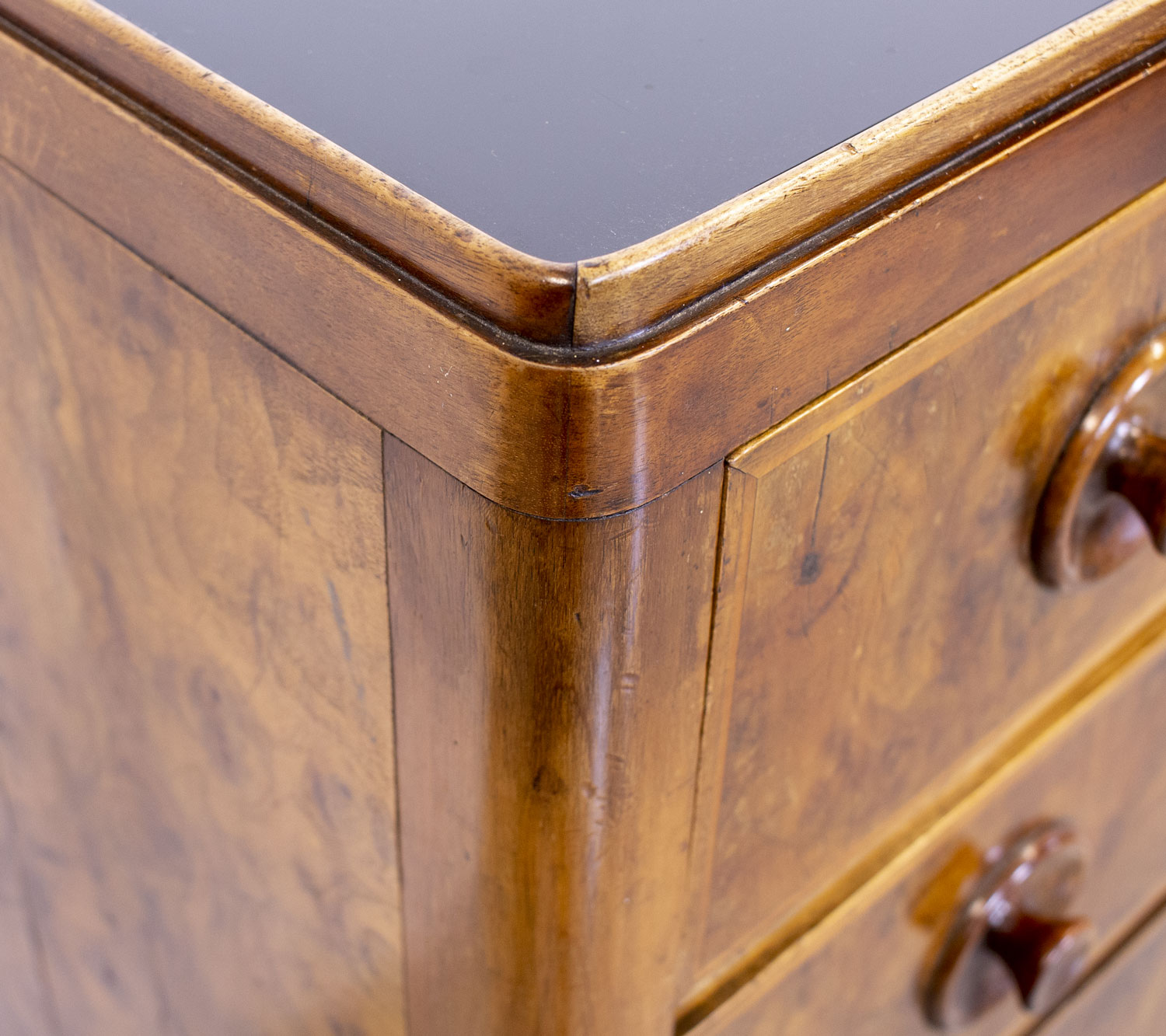 Art Deco Burr Walnut Chest of Drawers