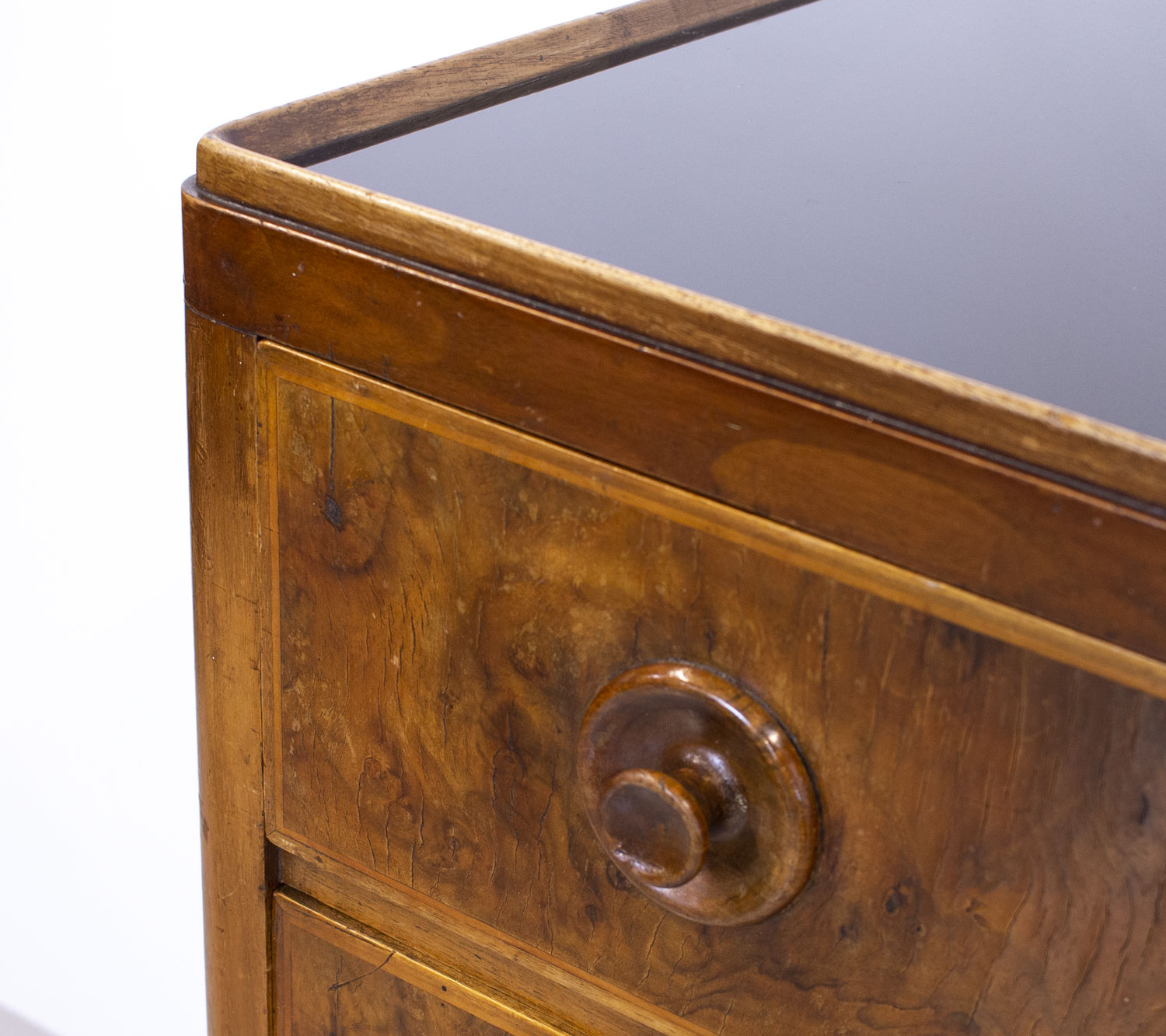 Art Deco Burr Walnut Chest of Drawers