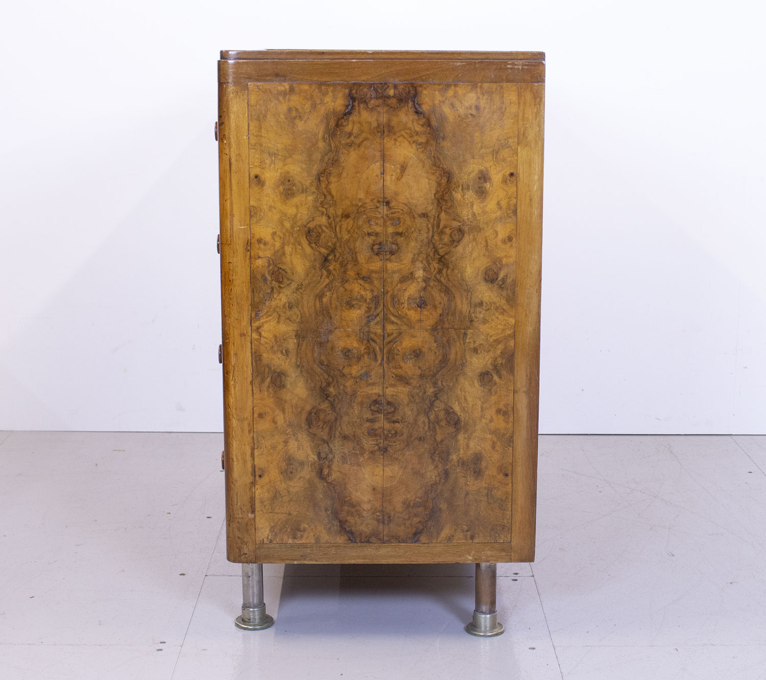 Art Deco Burr Walnut Chest of Drawers