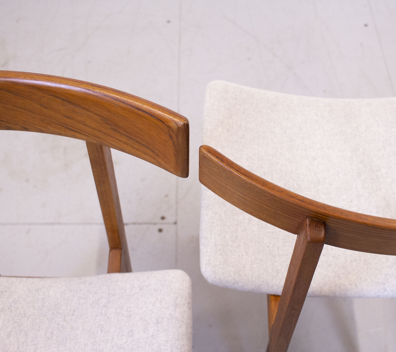 Danish Teak Extending Dining Table & Chairs by Inger Klingenberg for France & Son