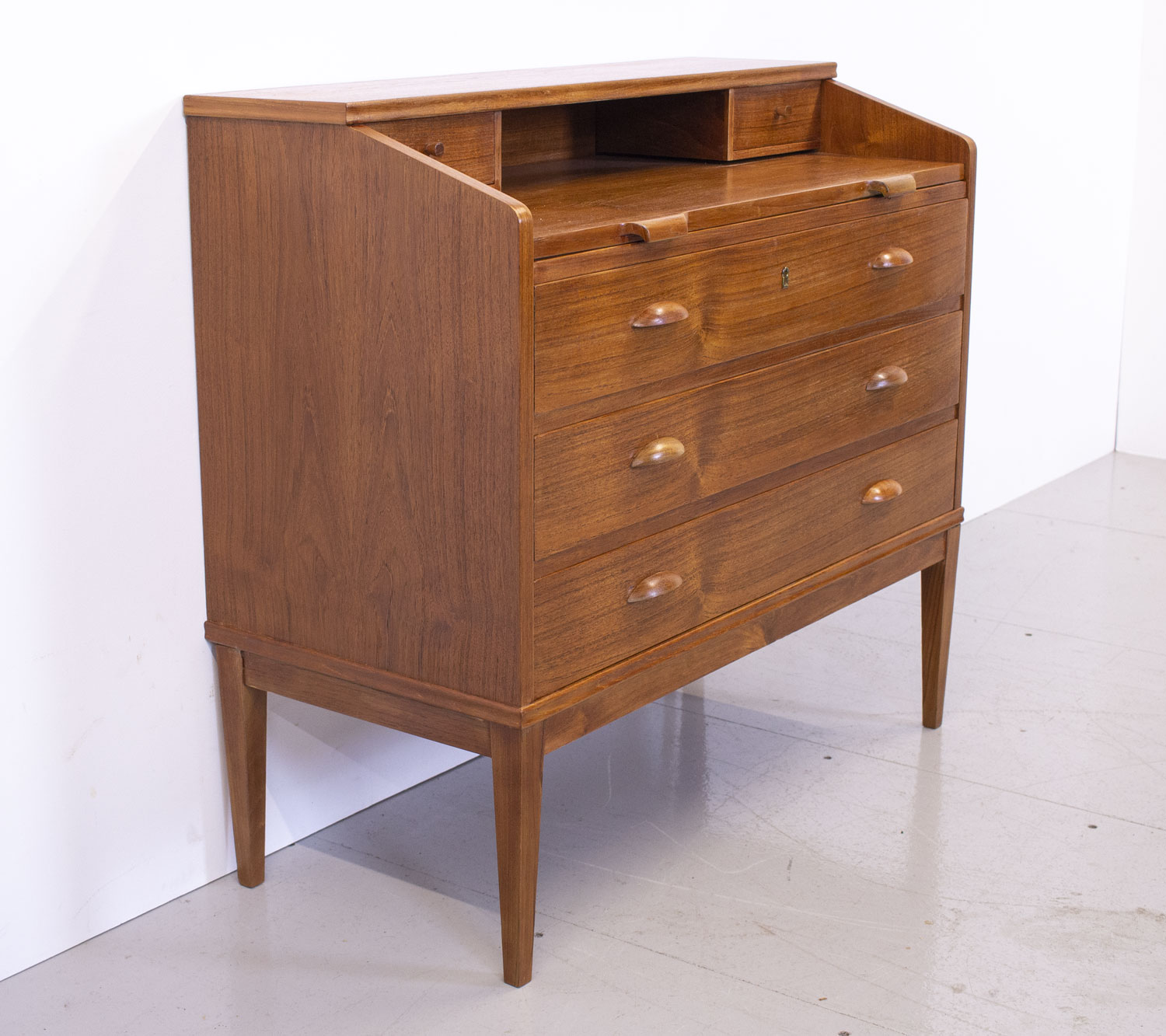 Danish Teak Bureau by Riis Antonsen