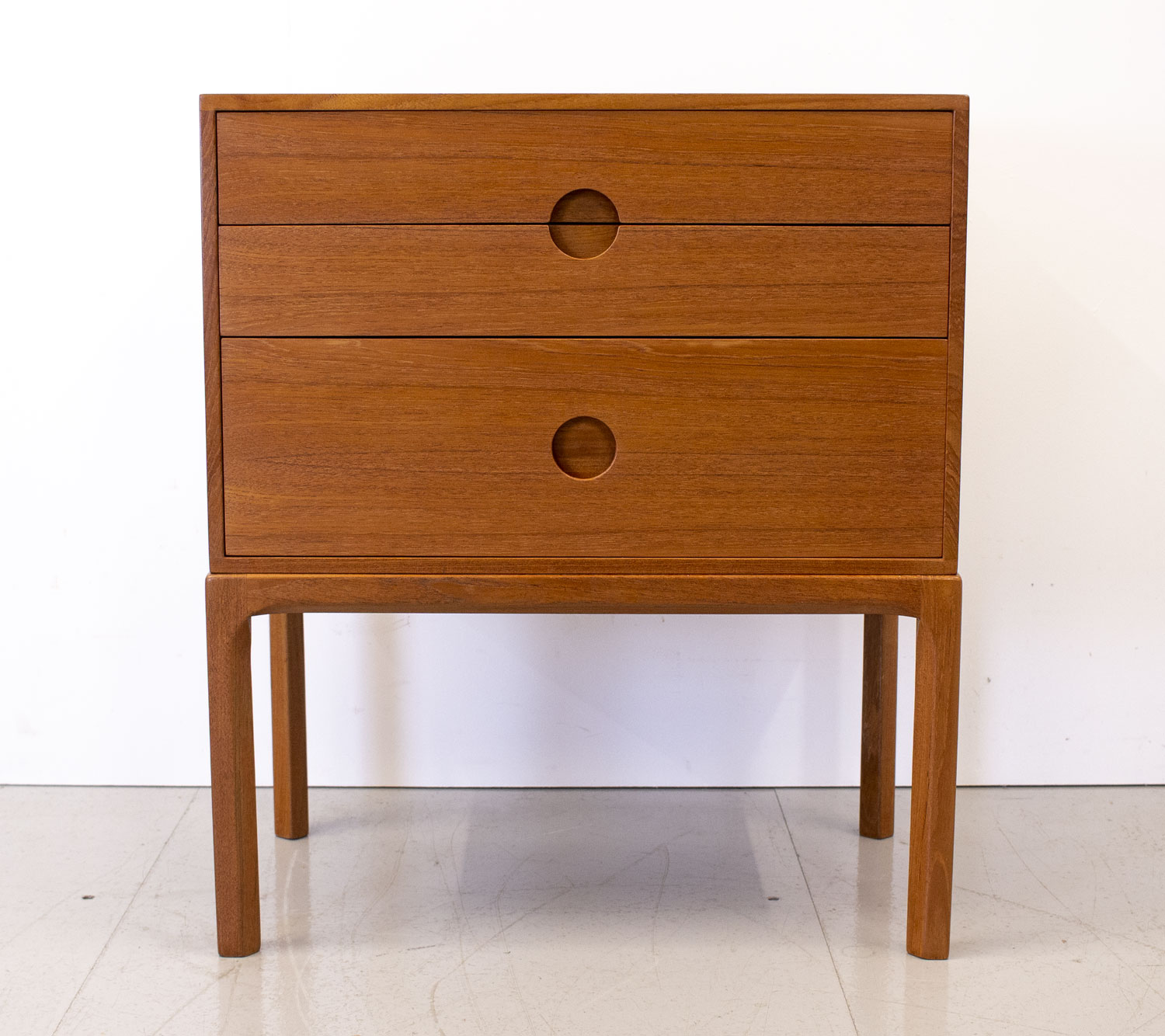 Danish Model 386 Teak Chest of Drawers by Kai Kristiansen