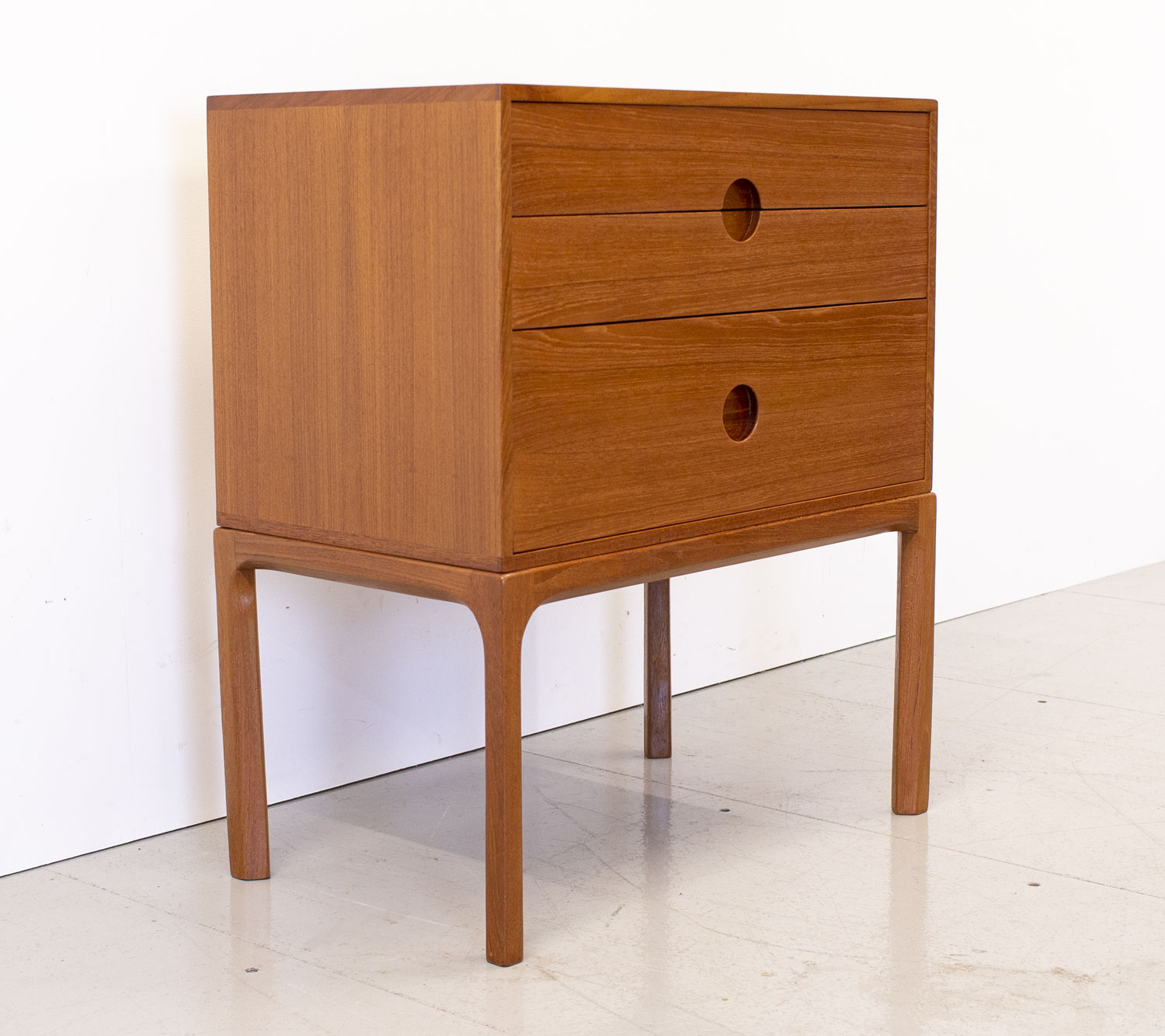 Danish Model 386 Teak Chest of Drawers by Kai Kristiansen