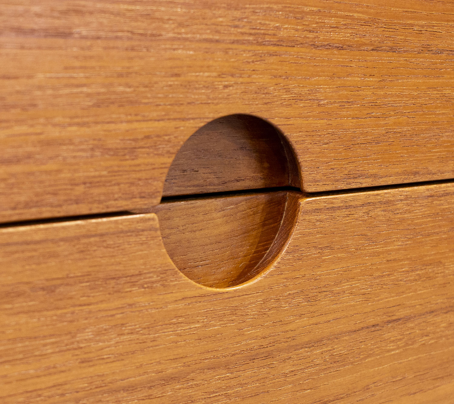 Danish Model 386 Teak Chest of Drawers by Kai Kristiansen