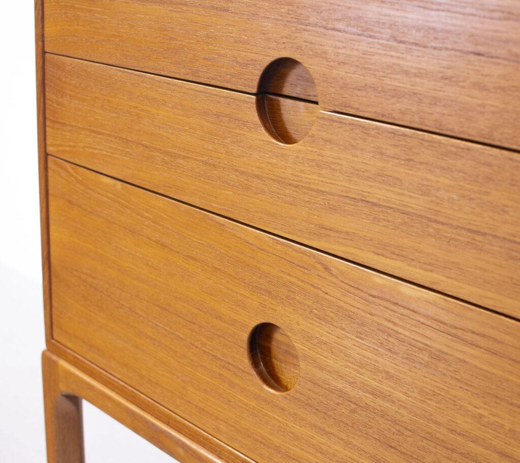 Danish Model 386 Teak Chest of Drawers by Kai Kristiansen