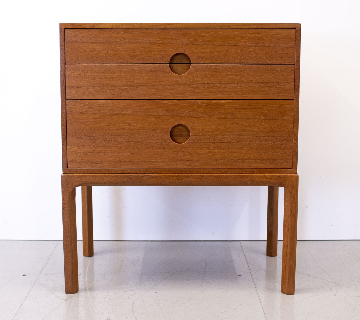 Danish Model 386 Teak Chest of Drawers by Kai Kristiansen