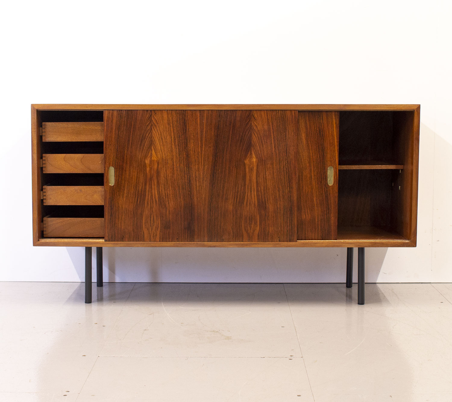 Robin Day Interplan Unit ‘L’ Ash Sideboard for Hille Robin Day Interplan Unit ‘L’ Ash Sideboard for Hille