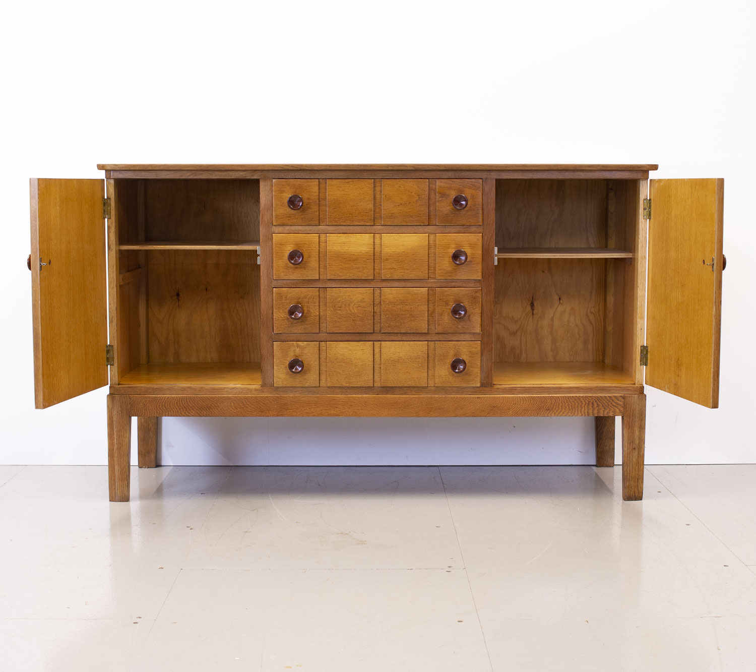 Gordon Russell Oak Sideboard, 1950s