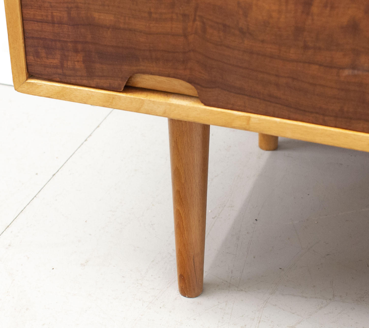 Robin Day Hilleplan Cherry Bureau by Hille
